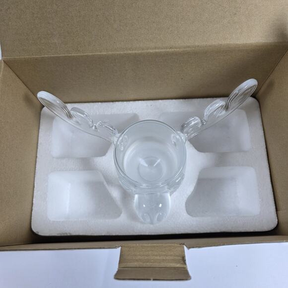 National Lampoon's Christmas Vacation Clark Griswold's Eggnog Glass Moose Mug - Picture 8 of 11